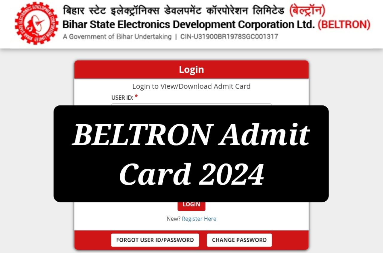 Bihar BELTRON Admit Card 2024