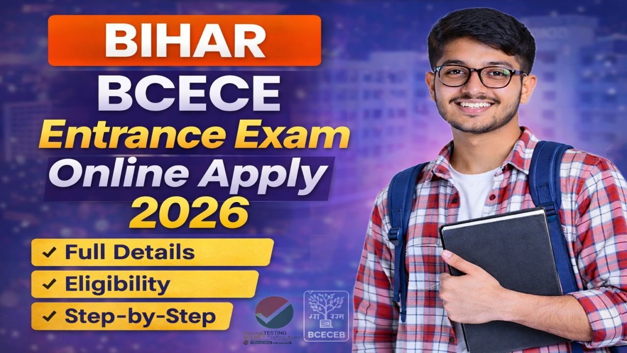 Bihar BCECE Entrance Exam Online Apply 2026