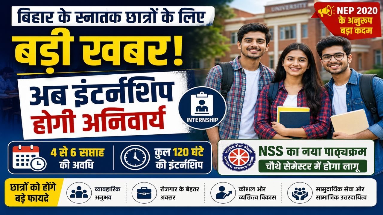 Bihar UG Internship Guidelines 2026