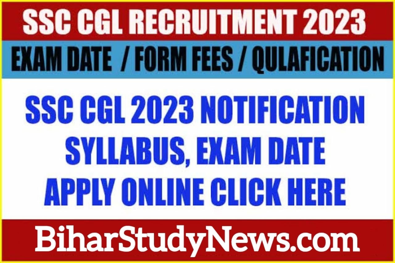 SSC CGL 2023 Recruitment Online Apply start