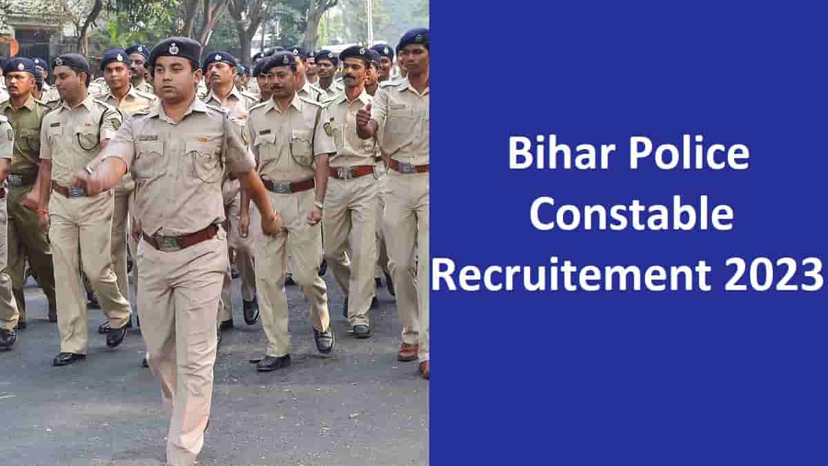 CSBC Bihar Police Constable Recruitment 2023 online apply