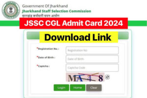 Jssc Cgl Admit Card Link Active 2024